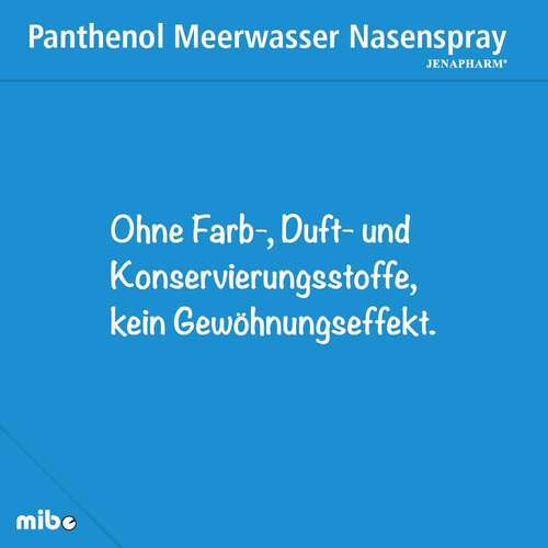 Panthenol Meerwasser Nasenspray Jenapharm - 4