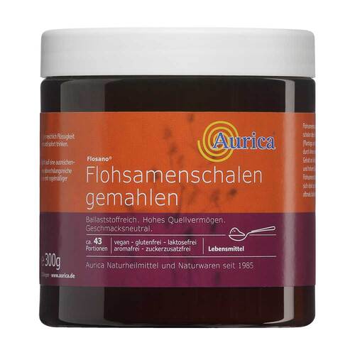 Flohsamenschalen gemahlen Pulver - Aurica - 1