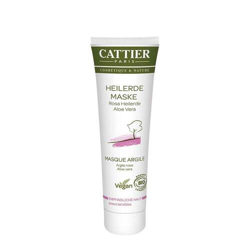 Cattier Masque Argile rosa Heilerde Maske f&uuml;r empfindliche Haut - 1