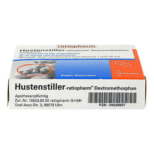 Hustenstiller Ratiopharm Dextromethorphan Kapseln - 3