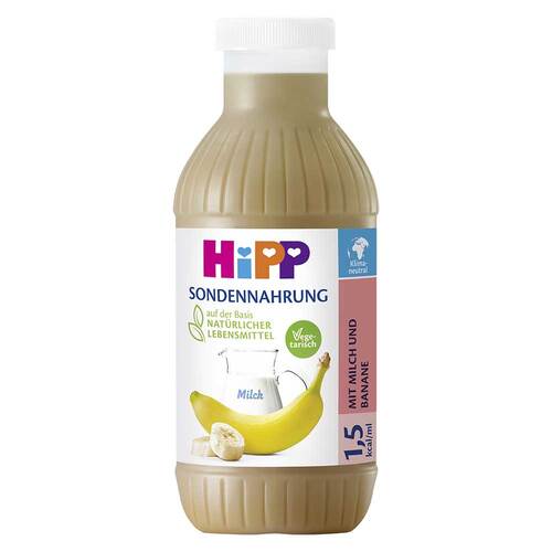 Hipp Sondennahrung Milch Banane hochkalor. - 1