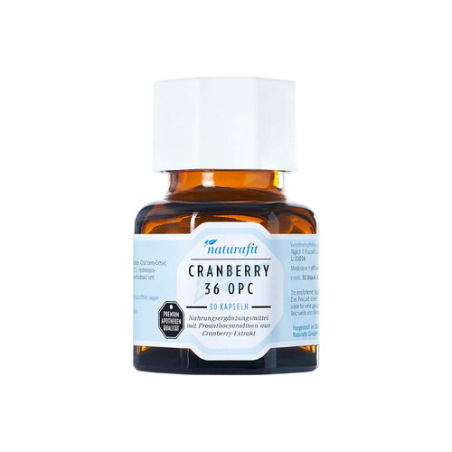 Naturafit Cranberry 36 OPC Kapseln - 1