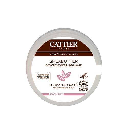 Cattier Sheabutter 100% biologisch - 1