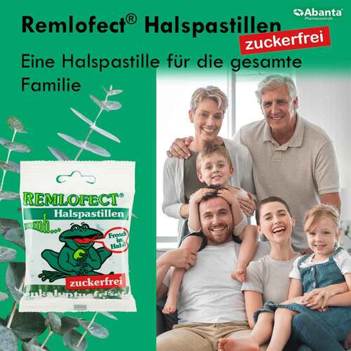 Remlofect Halspastillen zuckerfrei eukalypt.frisch - 2