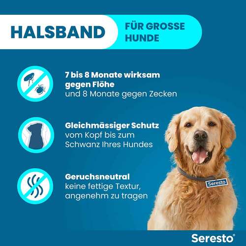 Seresto Halsband f&uuml;r gro&szlig;e Hunde &uuml;ber 8 kg - 4