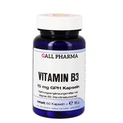 Vitamin B3 15 mg GPH Kapseln - 1