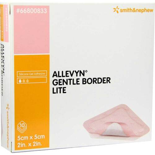 Allevyn Gentle Border Lite 5x5 cm Schaumverband - 1