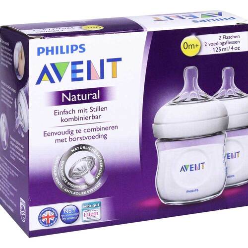 Avent Flasche 125 ml PP nach dem Vorbild der Natur - 1