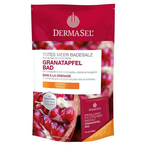 Dermasel Spa Totes Meer Badesalz Granatapfel - 1