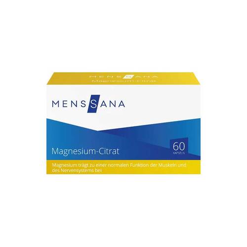 Magnesium Citrat Menssana Kapseln - 1