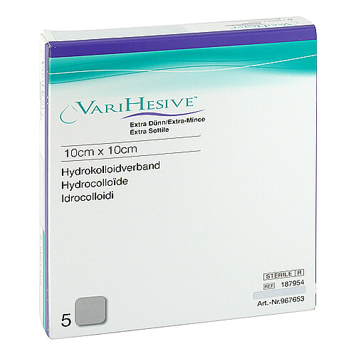 Varihesive extra d&uuml;nn 10x10cm Hkv hydroaktiv 967653 - 1