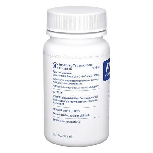 Pure Encapsulations Folate 400 Kapseln - 3