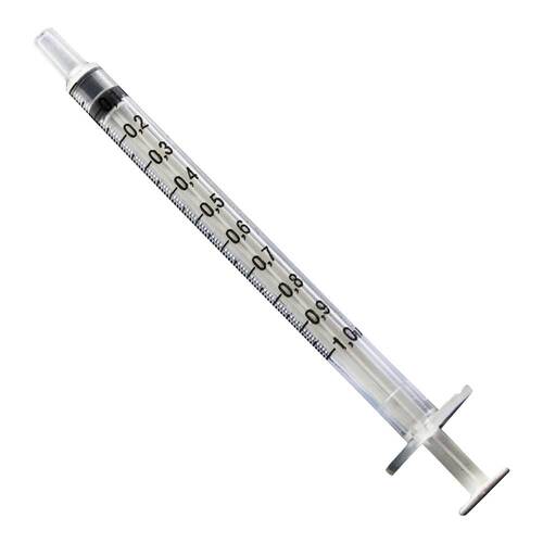 Einmalspritze 1 ml f&uuml;r Insemination - 1
