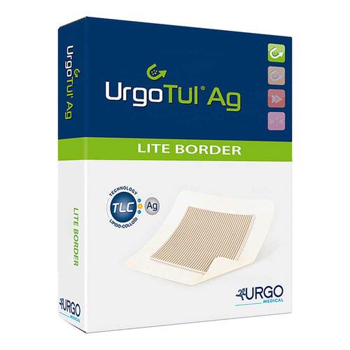 Urgot&uuml;l Ag Lite Border 6,5x10 cm Verband - 1