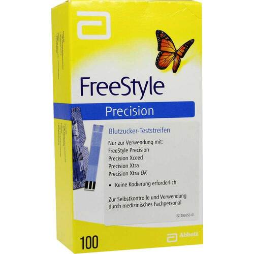 Freestyle Precision Teststreifen ohne Codieren - 1
