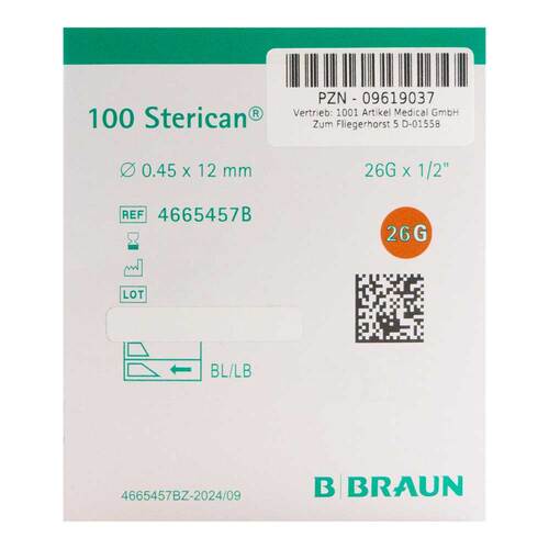Insulin Kan&uuml;len 26Gx1 / 2 0,45x12 mm - 2