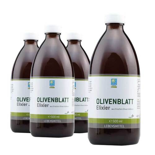 Olivenblatt Elixier 3 + 1 gratis - 1