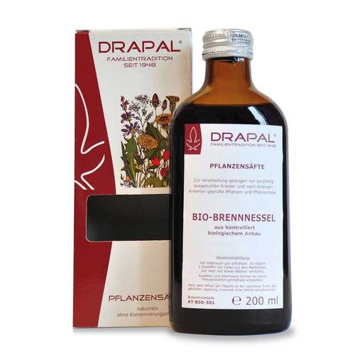 Brennnesselbl&auml;tter Bio Pflanzensaft Drapal - 1