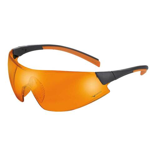 Schutzbrille UV 525 Antikratz + -beschlag orange - 1