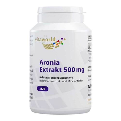 Aronia Extrakt 500 mg Kapseln - 1