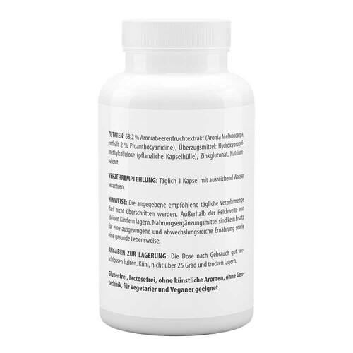 Aronia Extrakt 500 mg Kapseln - 3