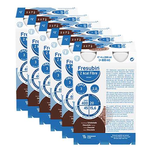Fresubin 2 kcal fibre Drink Schokolade Trinkflasche - 1