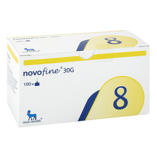 Novofine 8 Kan&uuml;len 0,30x8 mm - 1