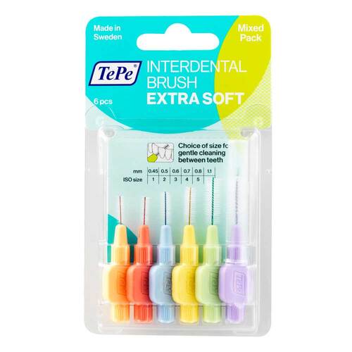 Tepe Interdentalb&uuml;rste x-weich gemischt - 1