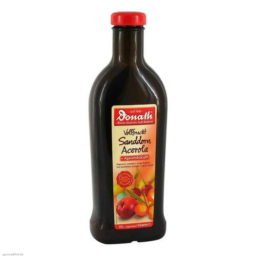 Donath Vollfrucht Sanddorn Acerola + Agavendicksaft - 1