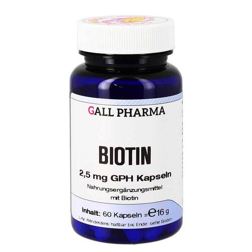 Biotin 2,5 mg GPH Kapseln - 1