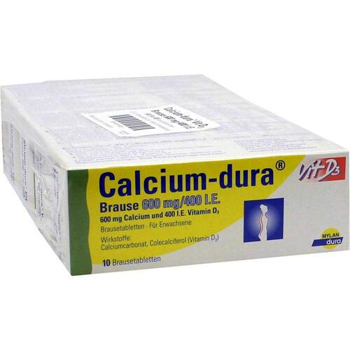 Calcium Dura Vit D3 Brause 600 mg / 400 I.E. - 1