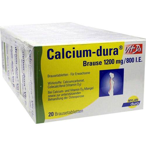 Calcium Dura Vit D3 Brause 1200 mg / 800 I.E. - 1