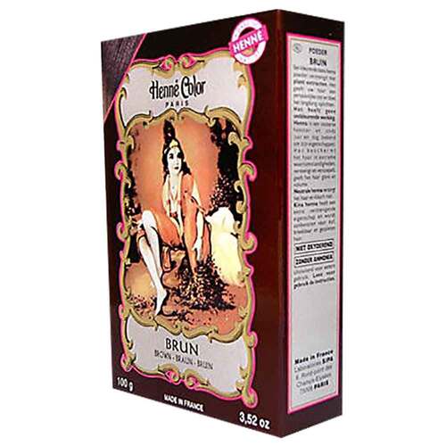 Henna Color Pulver braun Brun - 1