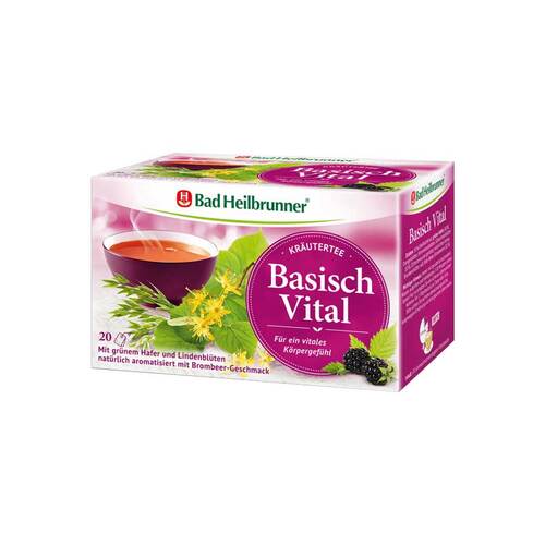 Bad Heilbrunner Kr&auml;utertee Basisch Vital - 1