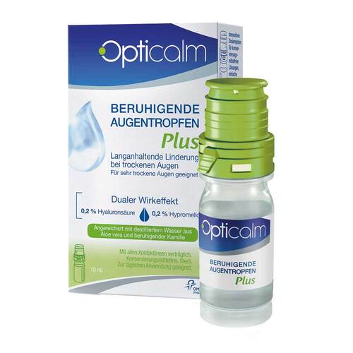 Opticalm beruhigende Augentropfen Plus - 1