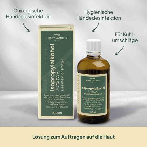 Isopropylalkohol 70% V / V Henry Lamotte - 3