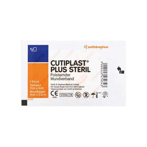 Cutiplast Plus steril 5x7 cm Verband - 1