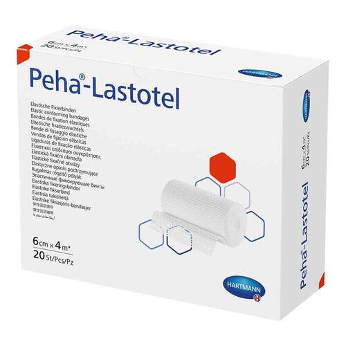 Peha-Lastotel Fixierbinde 6 cm x 4 m - 1