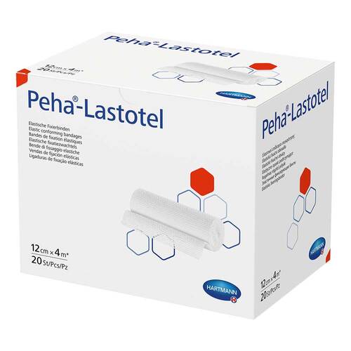 Peha-Lastotel Fixierbinde 12 cm x 4 m - 1