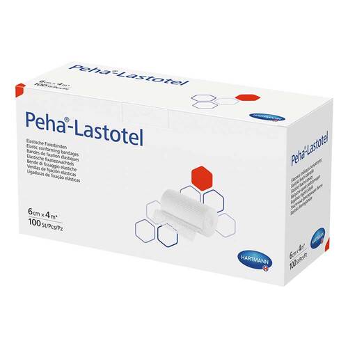 Peha-Lastotel Fixierbinde 6 cm x 4 m - 1