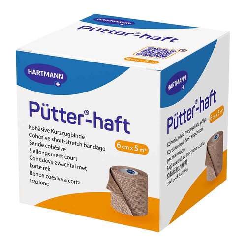 P&uuml;tter-haft Binde 6 cm x 5 m - 1