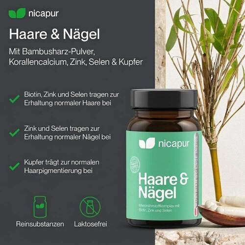 Nicapur Haare &amp; N&auml;gel Kapseln - 4