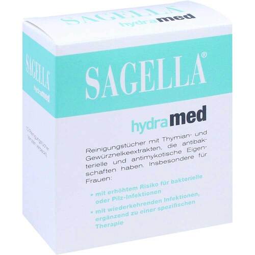 Sagella hydramed Intimwaschlotion T&uuml;cher - 1