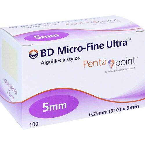 BD Micro-Fine Ultra Pen-Nadeln 0,25x5 mm - 1