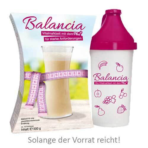 Balancia Vitalmahlzeit Pulver zum Abnehmen + Shaker - 1