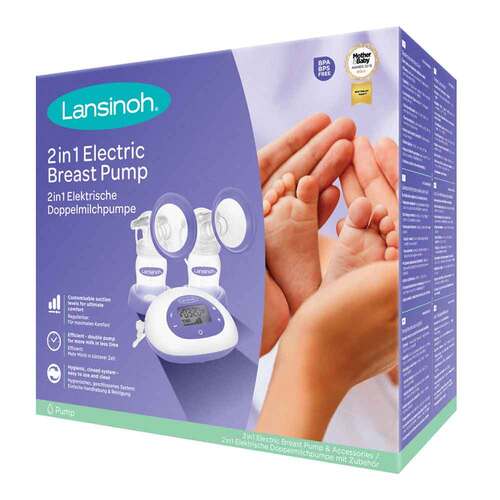Lansinoh 2in1 elektrische Milchpumpe - 1