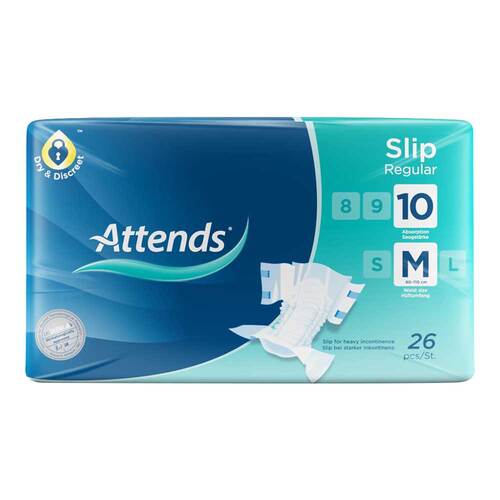 Attends® Slip Regular 10 medium - 1