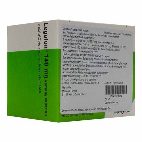 Legalon forte Hartkapseln - 1