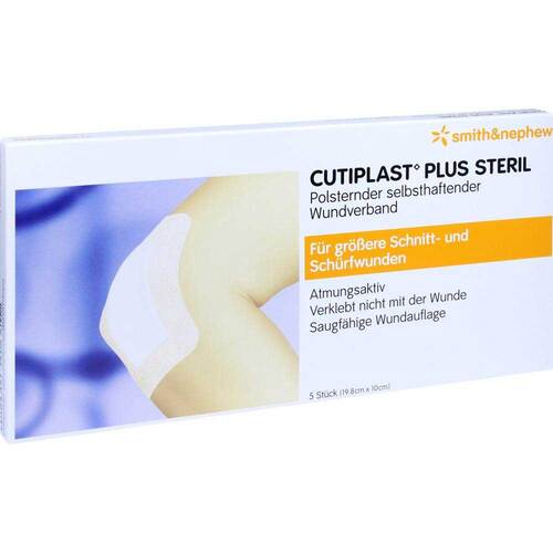 Cutiplast Plus steril 10x19,8 cm Verband - 1