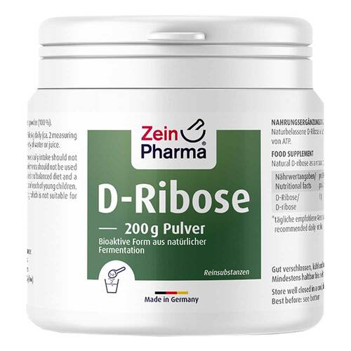 D Ribose Pulver 200 g aus Fermentation - 1